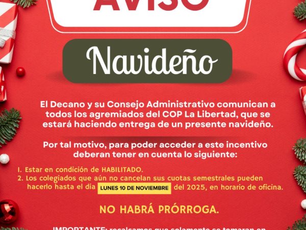 AVISO NAVIDEÑO 2025